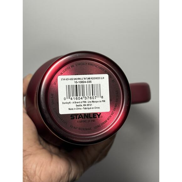 Stanley 2023 Holiday Exclusive ROSEWOOD GLOW 40oz Quencher BNWT + Boot - Picture 5 of 6